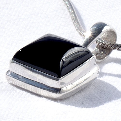On03 onyx silber - silber, 925