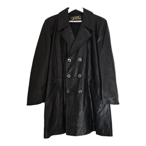 90er vintage lederjacke - 90er,