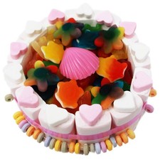 Fruchtgummi Geburtstagstorte