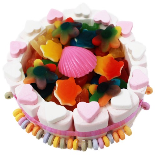 Fruchtgummi geburtstagstorte - fruchtgummi,
