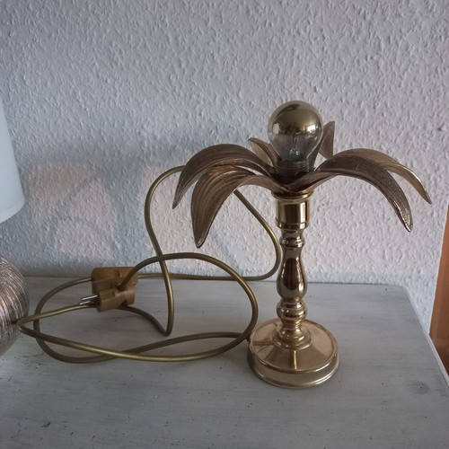 Vintage tischlampe palme willy - vintage,