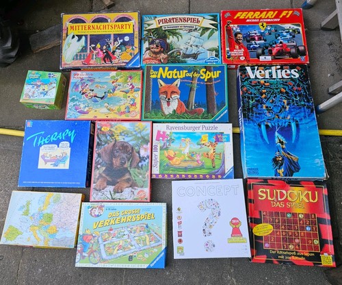 Konvolut brettspiele puzzle - konvolut, brettspiele/puzzle
