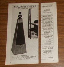 Seltene Werbung vintage MAGNAT