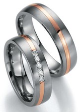 585Gold - Titan Eheringe +