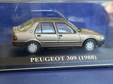 Altaya Modellauto Peugeot 309 (o.Spiegel) 1:43 Worldwide Shipping