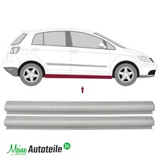 2x Reparaturblech Schweller