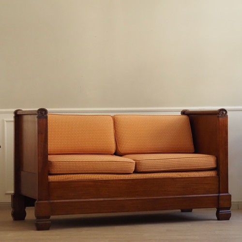 Biedermeier sofa mahagoni - biedermeier,