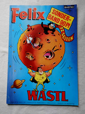 Comic Bastei  "Felix"   Wastl Sonderband 90 Pf Sammelband mit Wertmarke Rarität