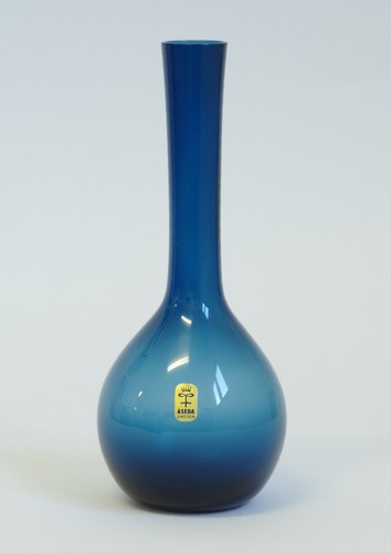 åseda sweden glas vase blau - Åseda,