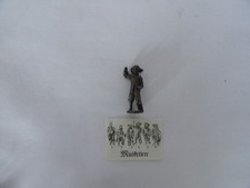 Metall figur musketiere - figur,