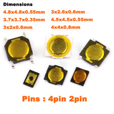 Ultradünner SMD Taktiler