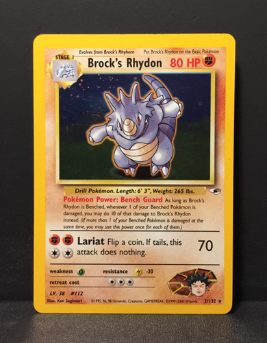 Brock rhydon holo - brock's, |