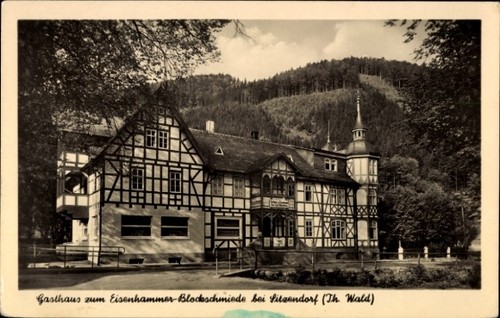 Sitzendorf thüringen - ak,