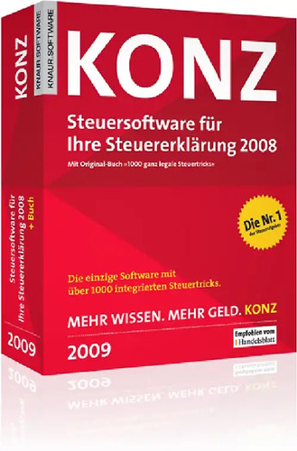 Konz steuersoftware 2009 für - konz, 2009.