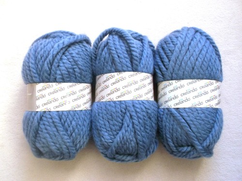 Strickgarn 3x100g wolle zum - 3x100g,