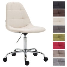 Bürostuhl Reims Stoff Drehhocker Rollhocker Rollen Drehstuhl Höhenverstellbar