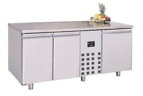 Gastro edelstahl kühltisch - edelstahl,