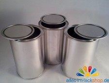 Blechdose leere Dose mit