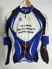 Giordana Radtrikot Olympic Development Langarm | Herren | Weiß | Large