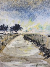 Ölbild Natur Abstrakt Gemälde Modern Art Alexander Diener Bunt  Unikat Wandbild 