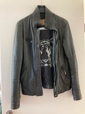 OAKWOOD Lederjacke braun