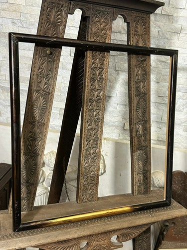 Vintage bilderrahmen holz gold - vintage,