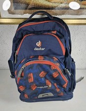 Deuter Ypsilon Schulrucksack Schulranzen Blau Rot