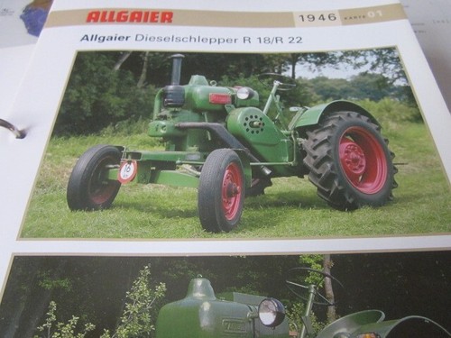 Traktor allgaier r 22 - traktor,