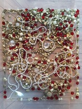 Füllung Deko Schatz Schatztruhe Beute Gold Perlen Edelsteine