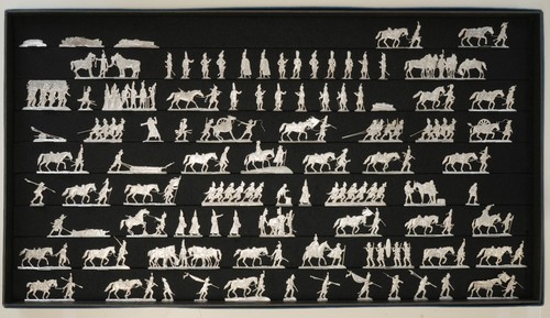 Kulturhistorische zinnfiguren - kulturhistorische,