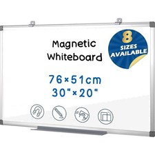Whiteboard magnetisch 76x50cm