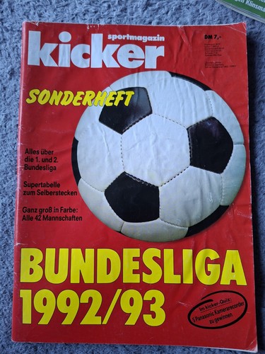 Kicker sonderheft bundesliga - sonderheft,