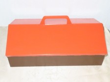 Vintage Blechkasten MEWA Schuhputzkasten, Wilhelm Kienzle, Schweiz!