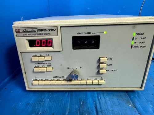 Shimadzu spd 7av vis - shimadzu, uv-vis