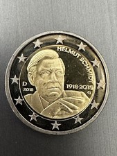 2 Euro Gedenkmünze Helmut