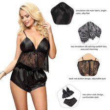 Pyjama Set Dessous Spitze