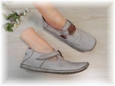 Rovers * bequeme, flache Halbschuhe Schuhe Klettverschluss Lochmuster * Gr. 39