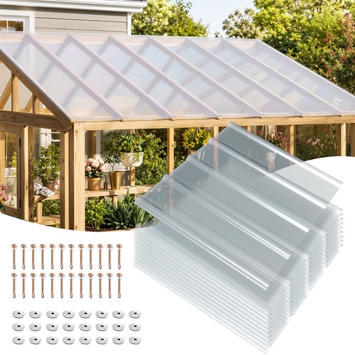Wellplatte trapez komplettset - wellplatte,