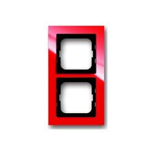 Busch-Jaeger 1722-287 Abdeckrahmen 2-fach axcent rot