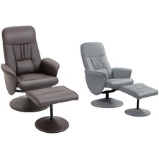 HOMCOM Relaxsessel mit Hocker