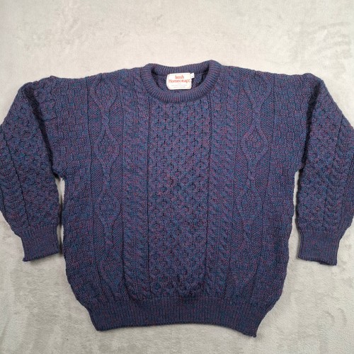 Irish homecraft aran pullover - irish,
