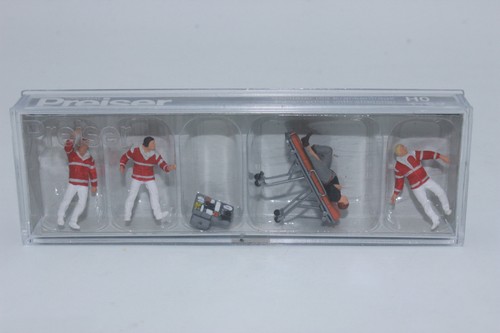 Preiser 10532 sanitäter mit - 10532,