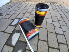 Firstband Gratrolle schwarz Alu ca. 31x500 cm