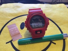 CASIO, G-Shock, DW 6900, Bape, rot