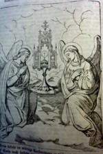 Genuine Woodblock Print Jesus