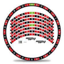 MTB Bike Fahrrad Felgen Aufkleber Set Racing Roulette Glanz 27-29 Zoll RX034