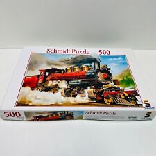 Schmidt - 500 Teile Puzzle - Lokomotive - 57098 - GUT
