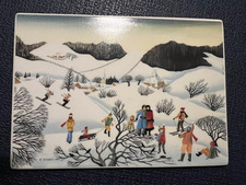 VilboCard Villeroy & Boch Postkarte A 87 Ferien im Schnee