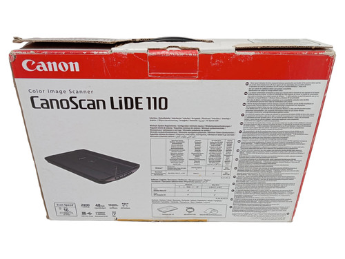 Canon canoscan lide - canon,