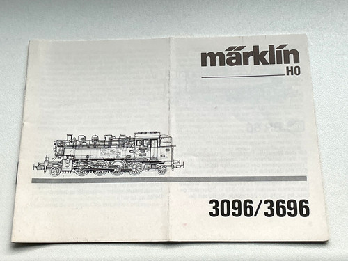 Märklin 3096 3696 86 - h0, 3096/3696